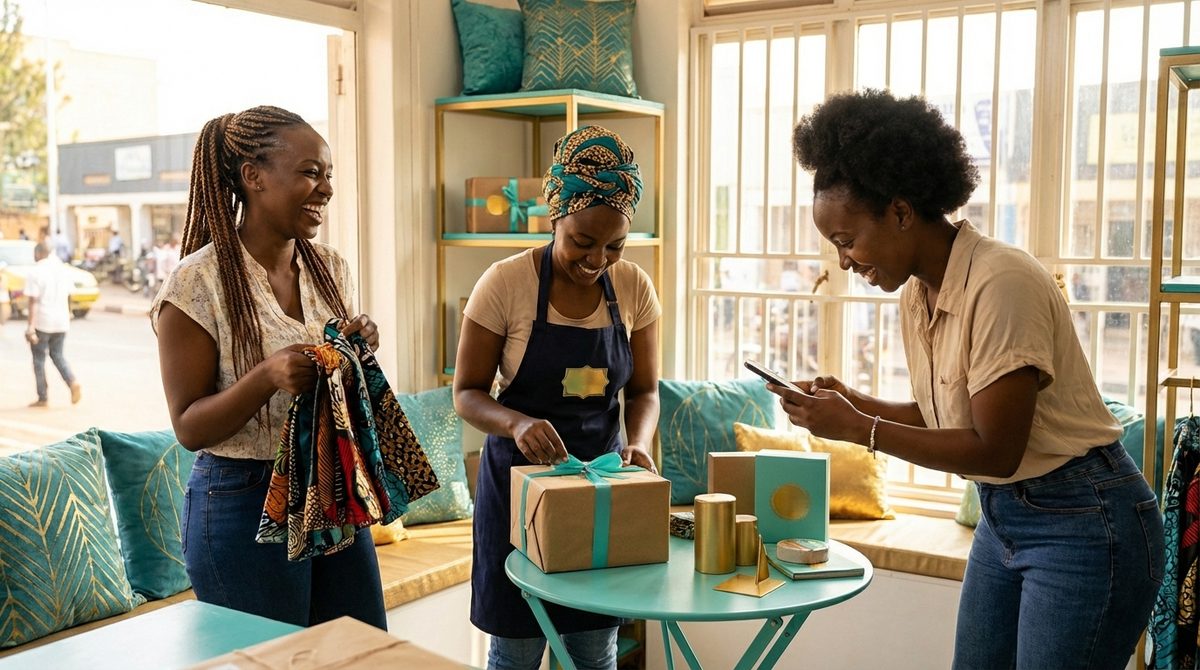 Women leading social commerce in Africa